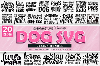 Dog Quotes SVG Bundle&2C; Dog Svg&2C; Pet Svg&2C; SVG Bundle&2C; Dog Bundle SVG