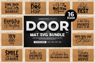 Doormat SVG Bundle, funny doormat svg, funny quotes svg