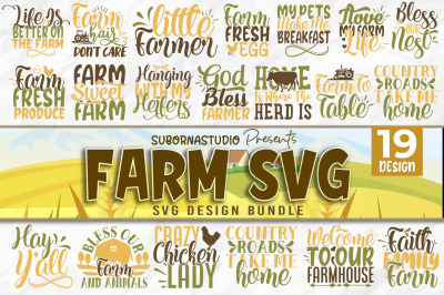 Farm SVG bundle&2C;Farmhouse quotes svg&2C;Farm svg&2C;Farm life svg