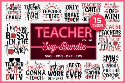 Teacher Bundle&2C; Teacher SVG Bundle&2C; Teacher SVG&2C; Teacher life svg