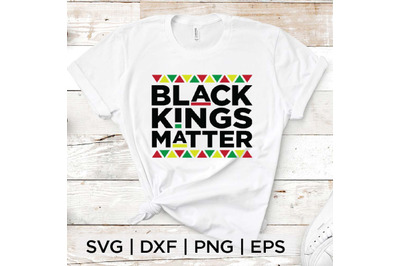 Black Kings Matter SVG