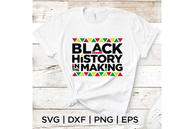 Black History Making SVG