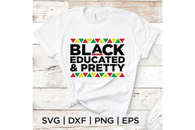 Black Educated Pretty SVG