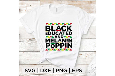 Black Educated SVG