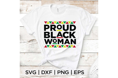 Proud Black Woman SVG