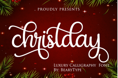 Christday -Handwritten Font