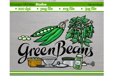 Green beans | Vegetables | Garden Labels