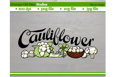 Cauliflower | Vegetables | Garden Labels