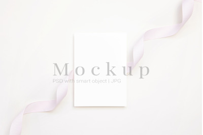 Card Mockup,Presentation Card,Wedding Mockup