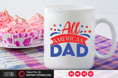 All American Dad svg