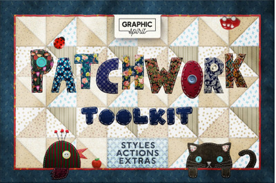 PATCHWORK Effect Photoshop TOOLKIT