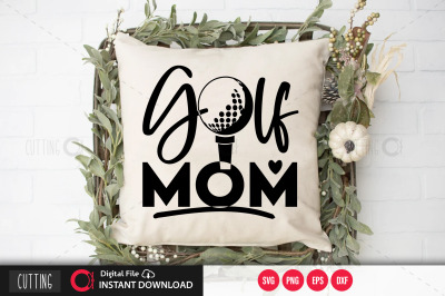 Golf mom svg