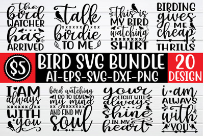 Bird SVG bundle