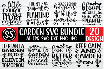 Garden SVG bundle