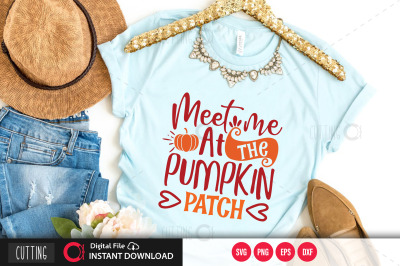 Meet me at the pumpkin patch svg