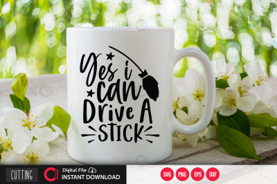 Yes I can drive a stick svg