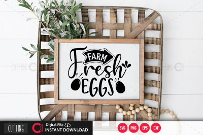 Farm Fresh Eggs svg