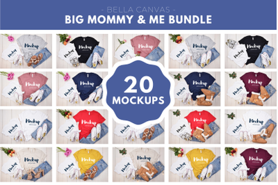 Big Mommy and Me Mockup Bundle