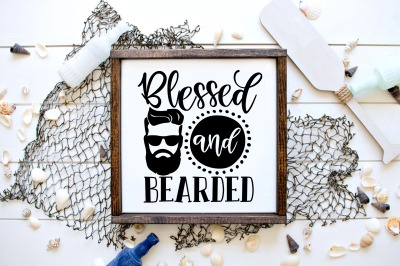 Blessed and Bearded svg