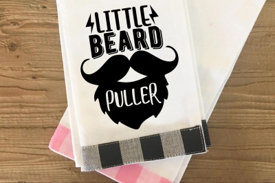 Little beard puller svg