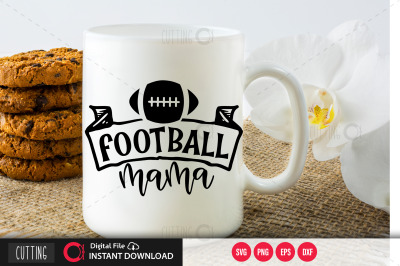 football mama svg