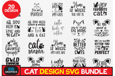 cat design svg bundle