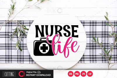 nurse life svg