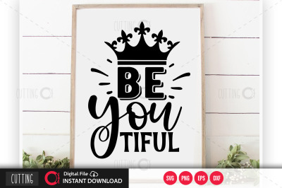 be you tiful svg