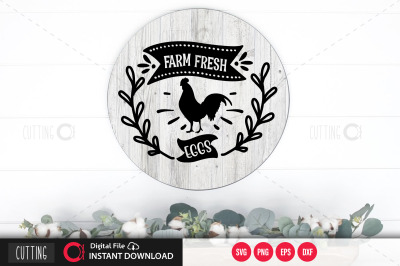 FARM FRESH EGGS svg