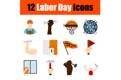 Labor Day Icon Set