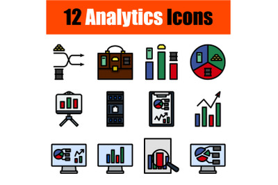 Analytics Icon Set