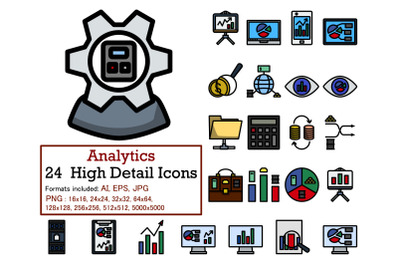 Analytics Icon Set