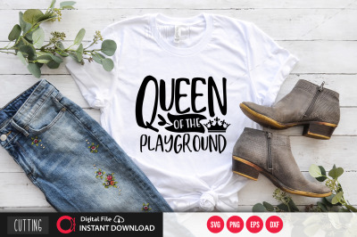 queen of the playground 1 svg