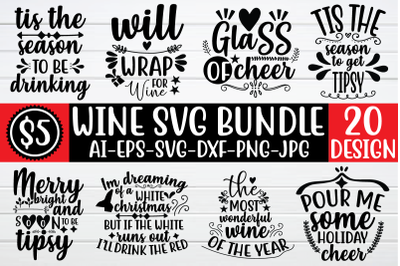 wine svg bundle