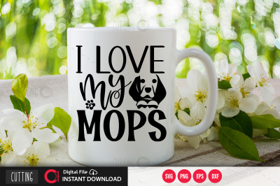 I love my mops svg