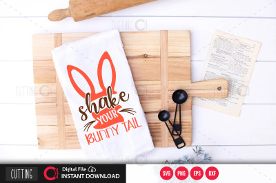 shake your bunny tail svg