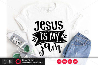 jesus is my jam svg