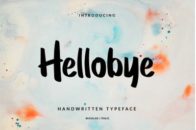 Hellobye Handwritten Brush