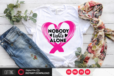 Nobody fights alone svg