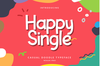 Happy Single Handwritten Typeface