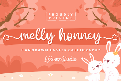 Melly Honney - Easter Calligraphy
