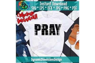 Pray on it svg&2C; Pray over it&2C; Christ&2C; Power in prayer&2C; Christian svg&2C;