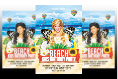 Beach Kids Birthday