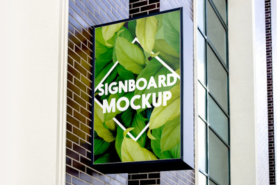 Signboard Mockup