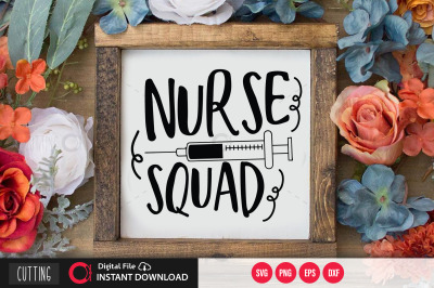 Nurse Squad svg