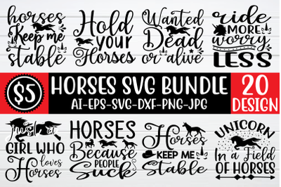 horses svg bundle vol2