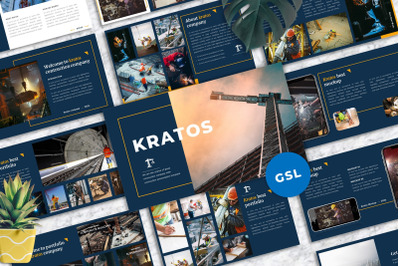 Kratos - Contruction Googleslide Template