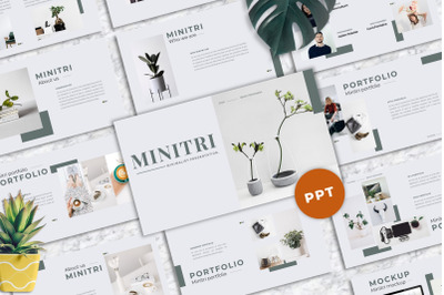 Minitri - Creative Business PowerPoint Template