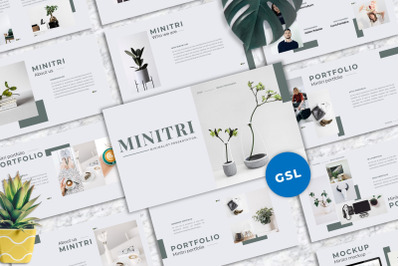 Minitri - Creative Business Googleslide Template