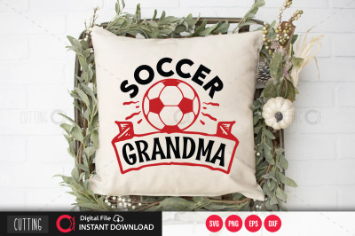 Soccer Grandma svg